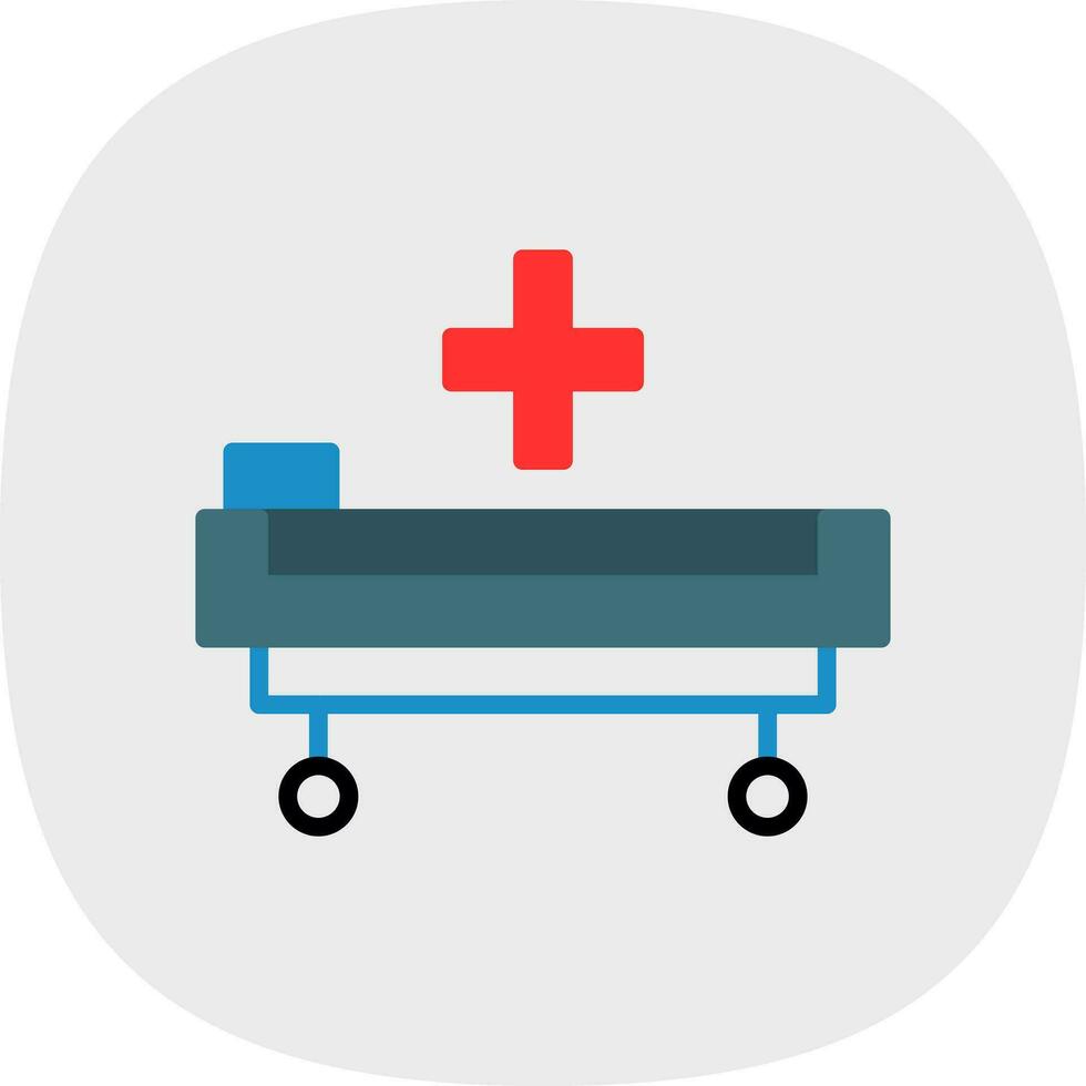 Stretcher Vector Icon Design