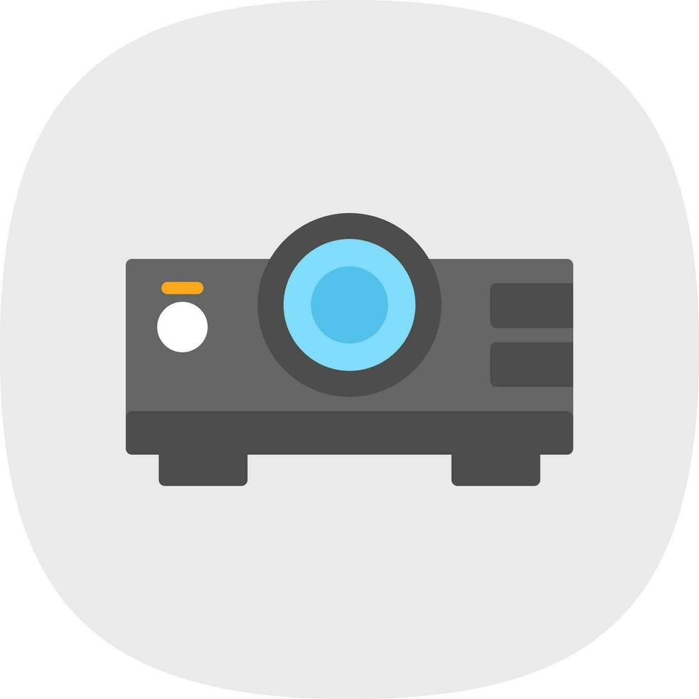 diseño de icono de vector de proyector