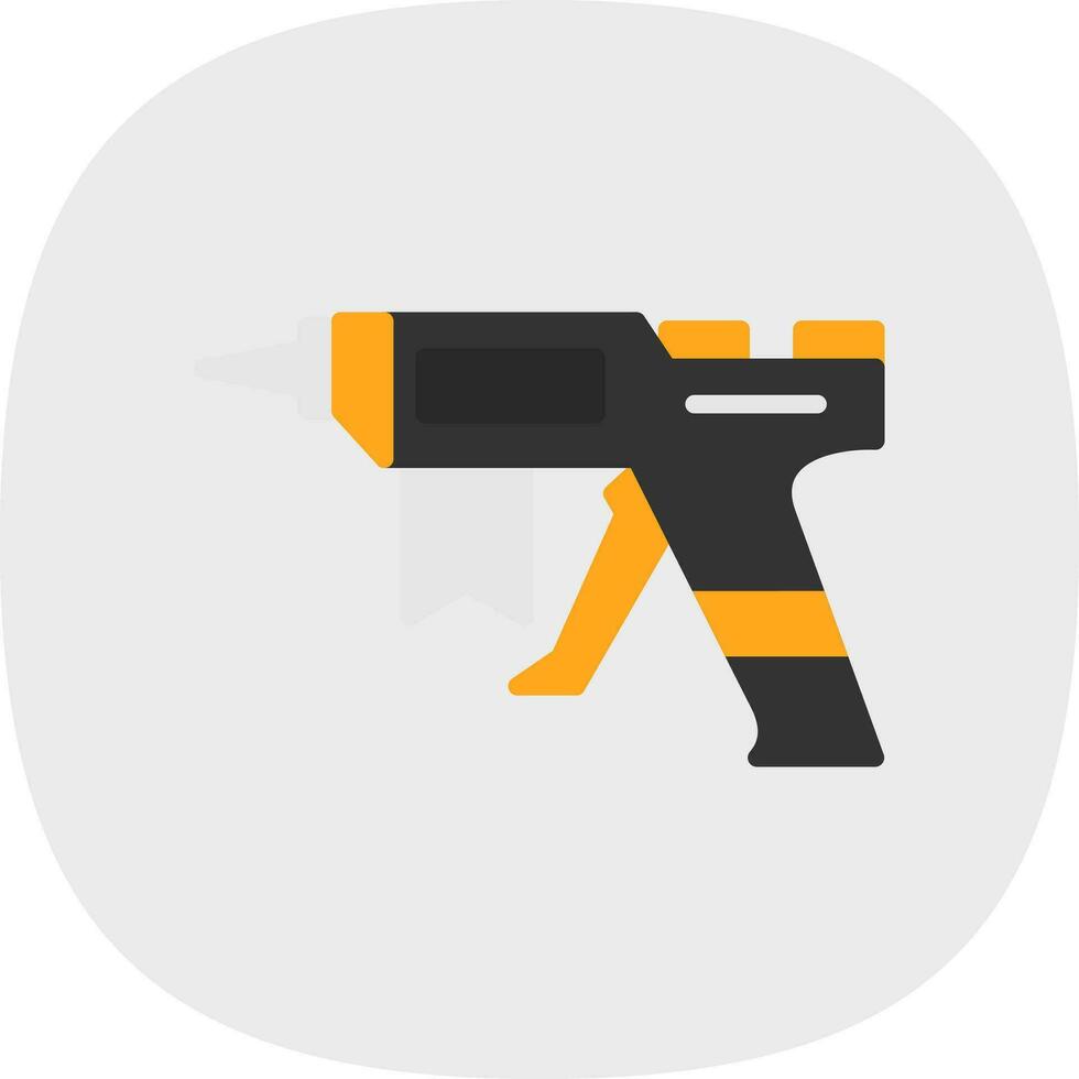 Glue gun Vector Icon Design