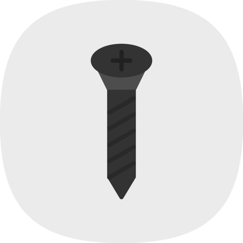 Screw Vector Icon Design