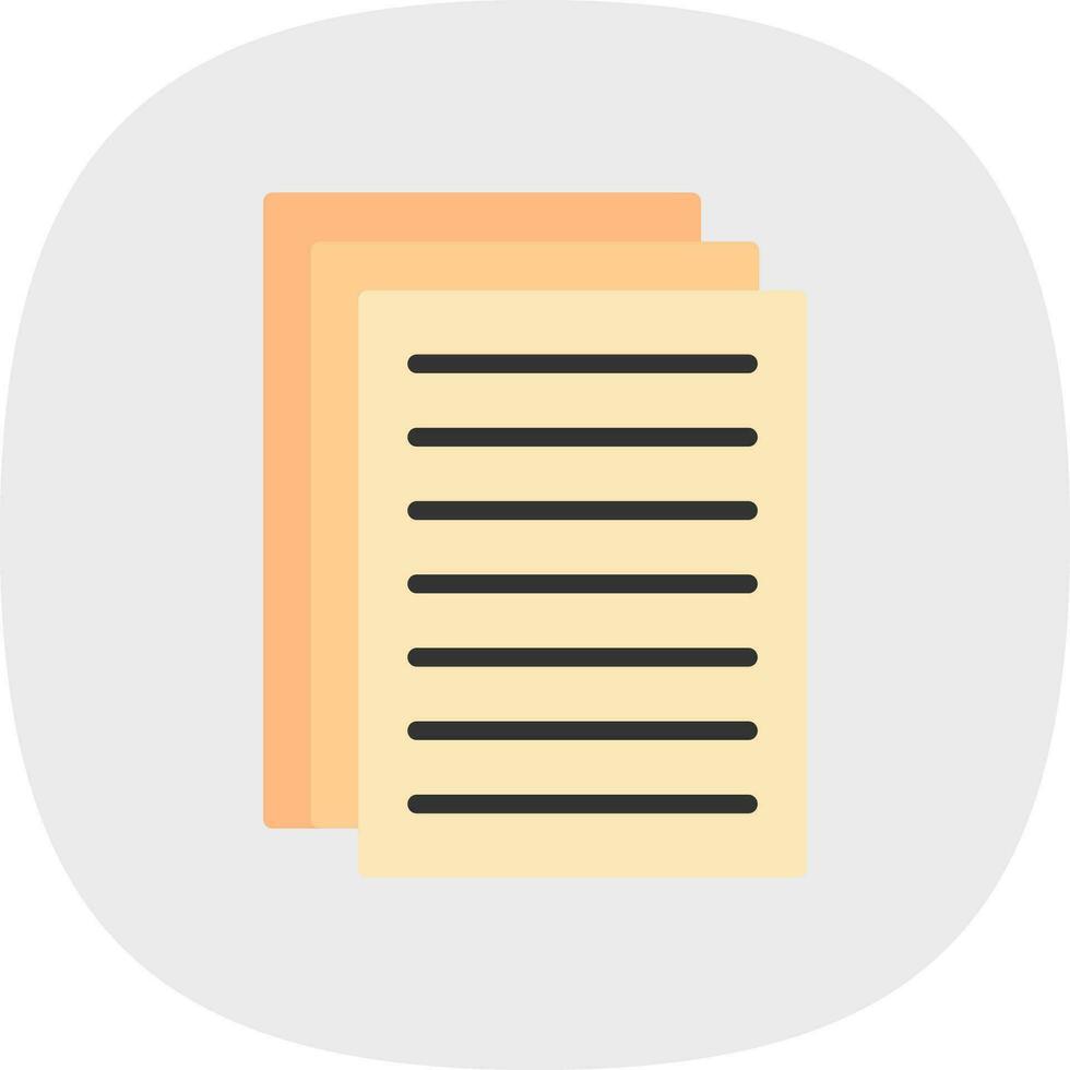 Document Vector Icon Design