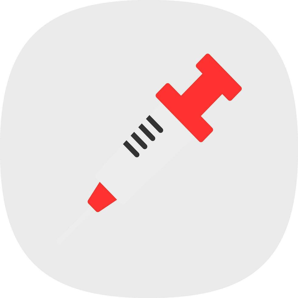 Injection Vector Icon Design
