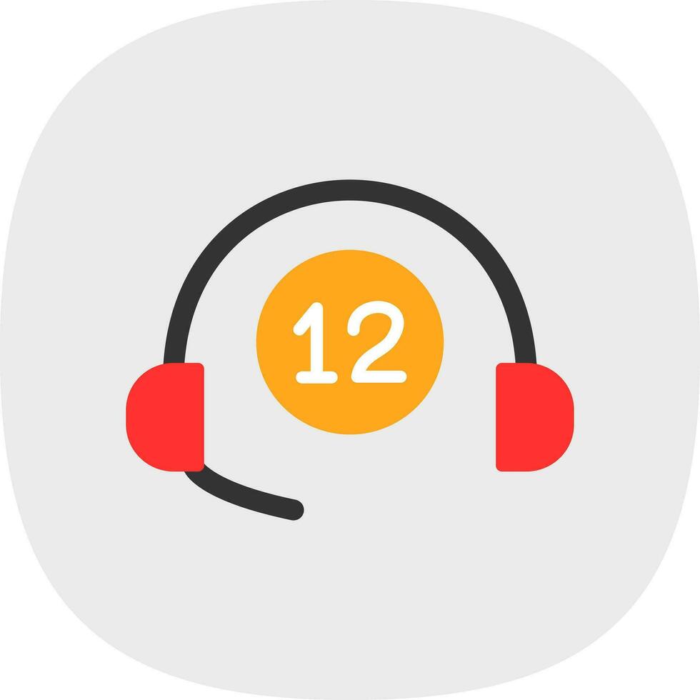 Helpline Vector Icon Design