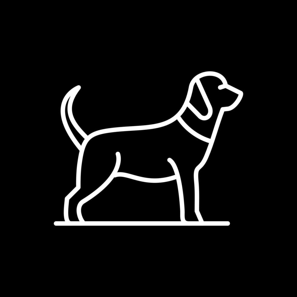 Dog Vector Icon Design