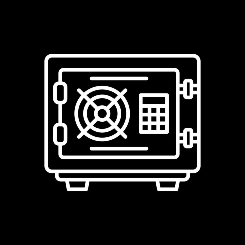 Safe box Vector Icon Design