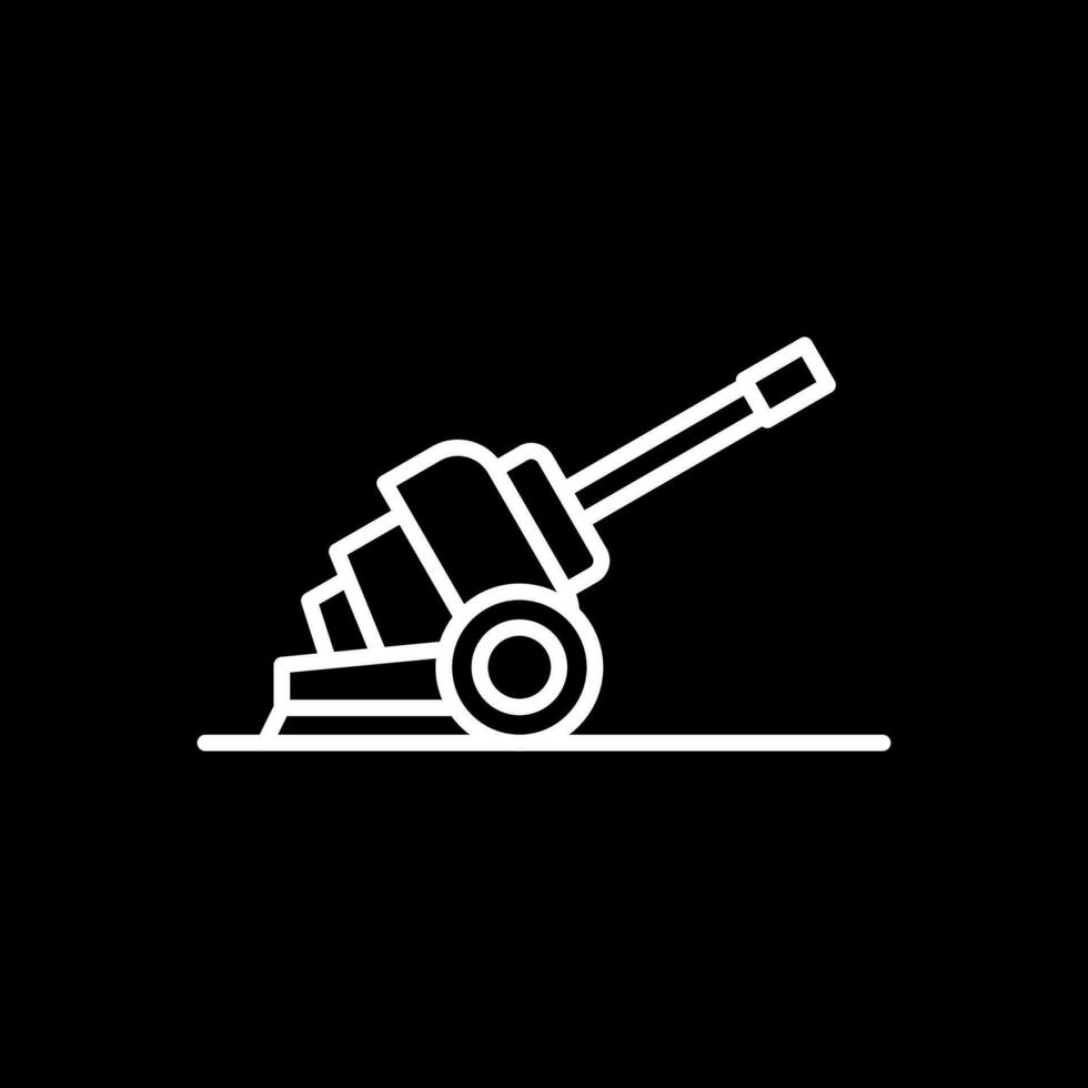 Artillery Vector Icon Design