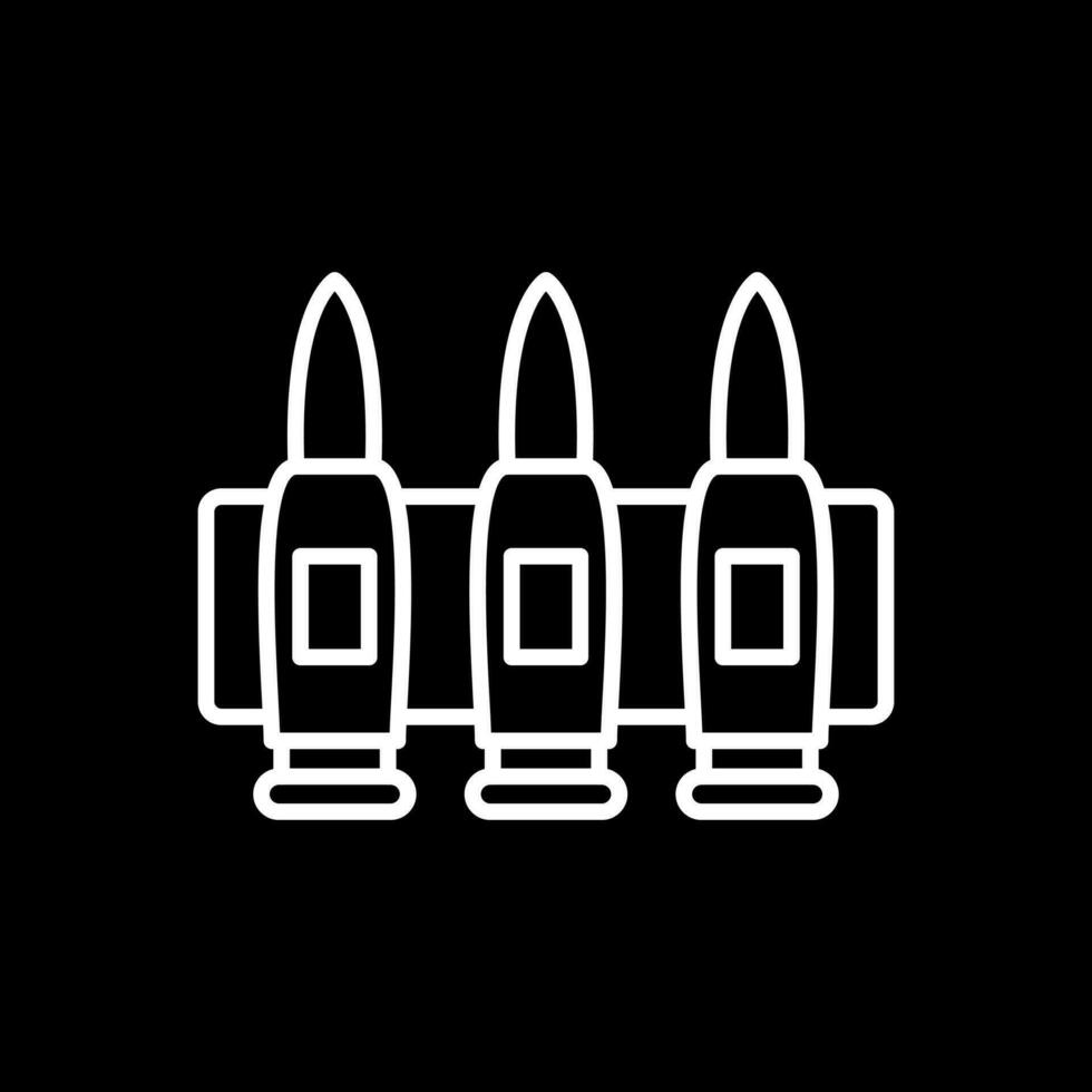 Ammunition Vector Icon Design