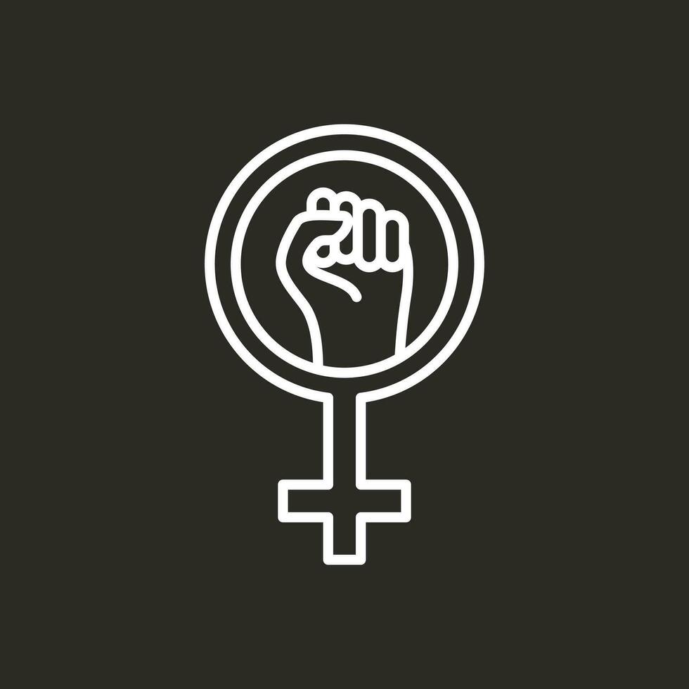 Womens day Vector Icon Design