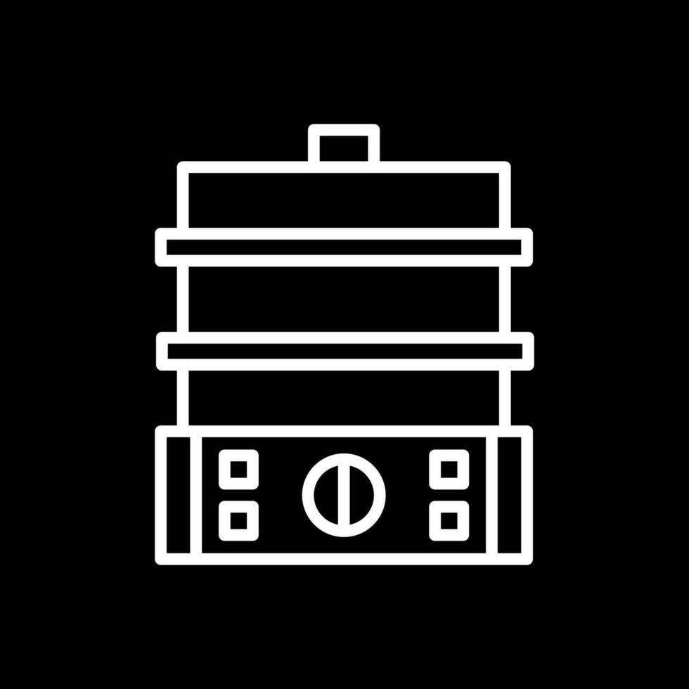 Food Steamer Vector Icon Design
