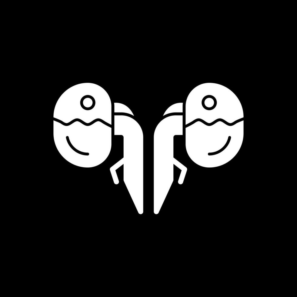 Kidneys Vector Icon Design