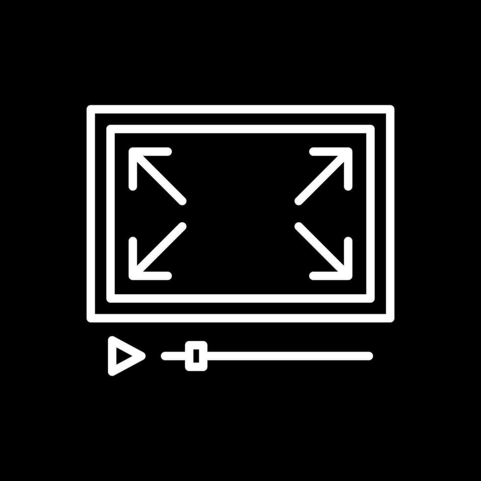 Full screen Vector Icon Design