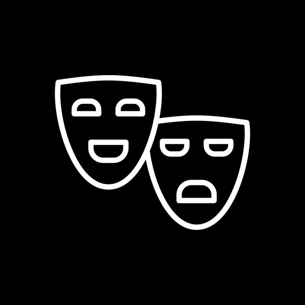 Mask Vector Icon Design