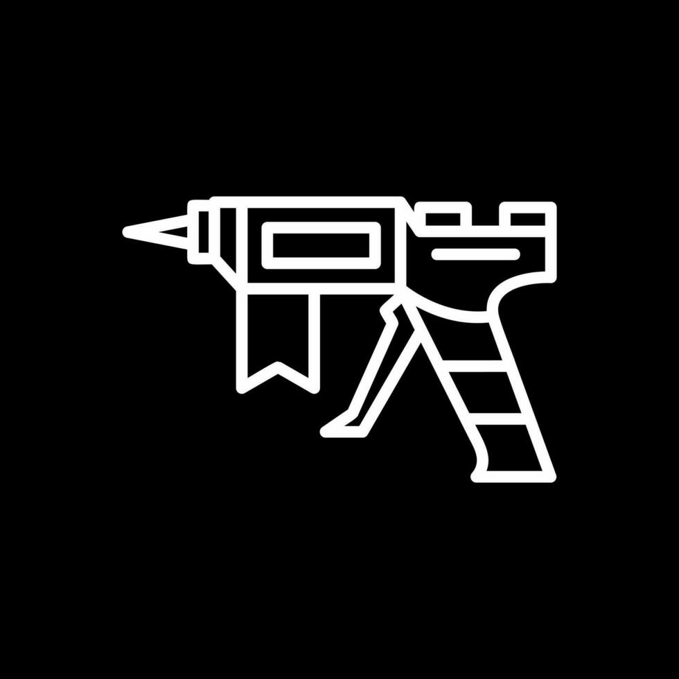 Glue gun Vector Icon Design