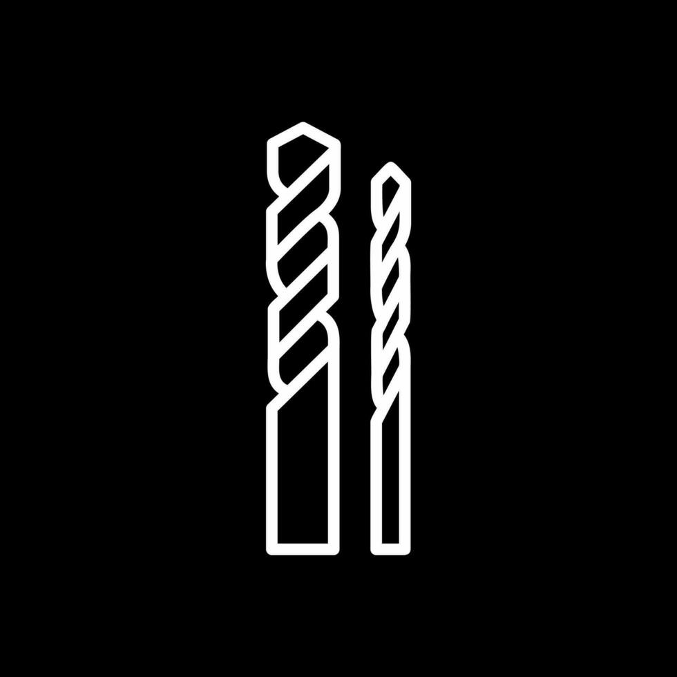 Drill tip Vector Icon Design
