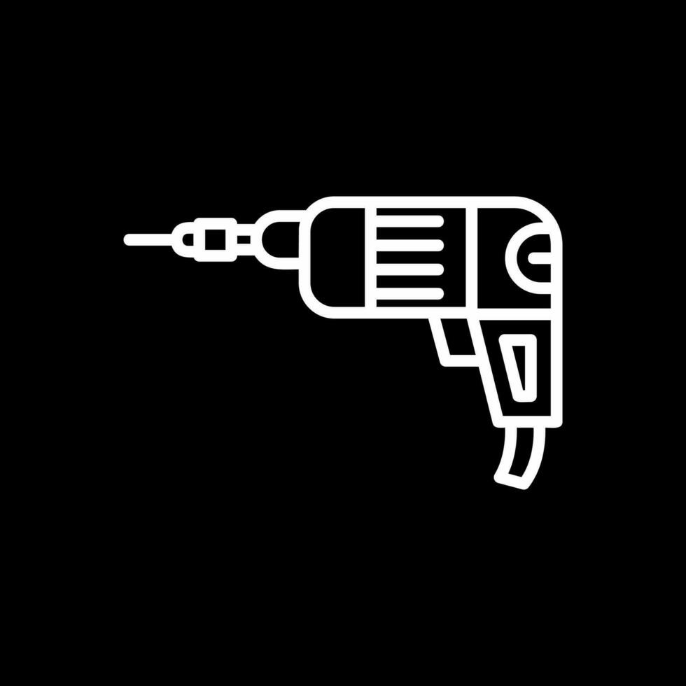 Hand drill Vector Icon Design