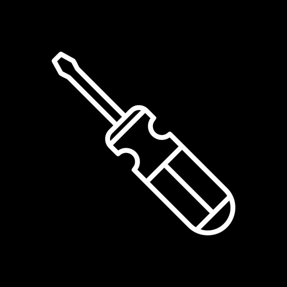Screwdriver Vector Icon Design