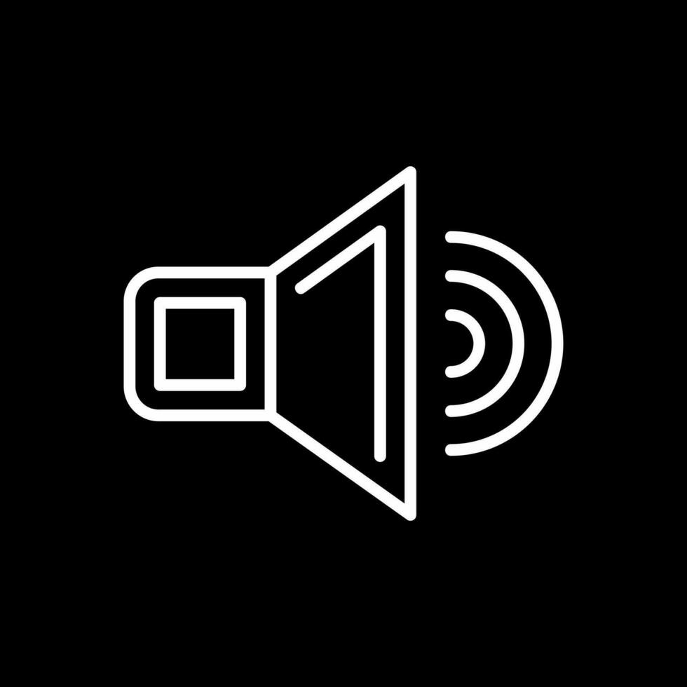 Speaker Vector Icon Design