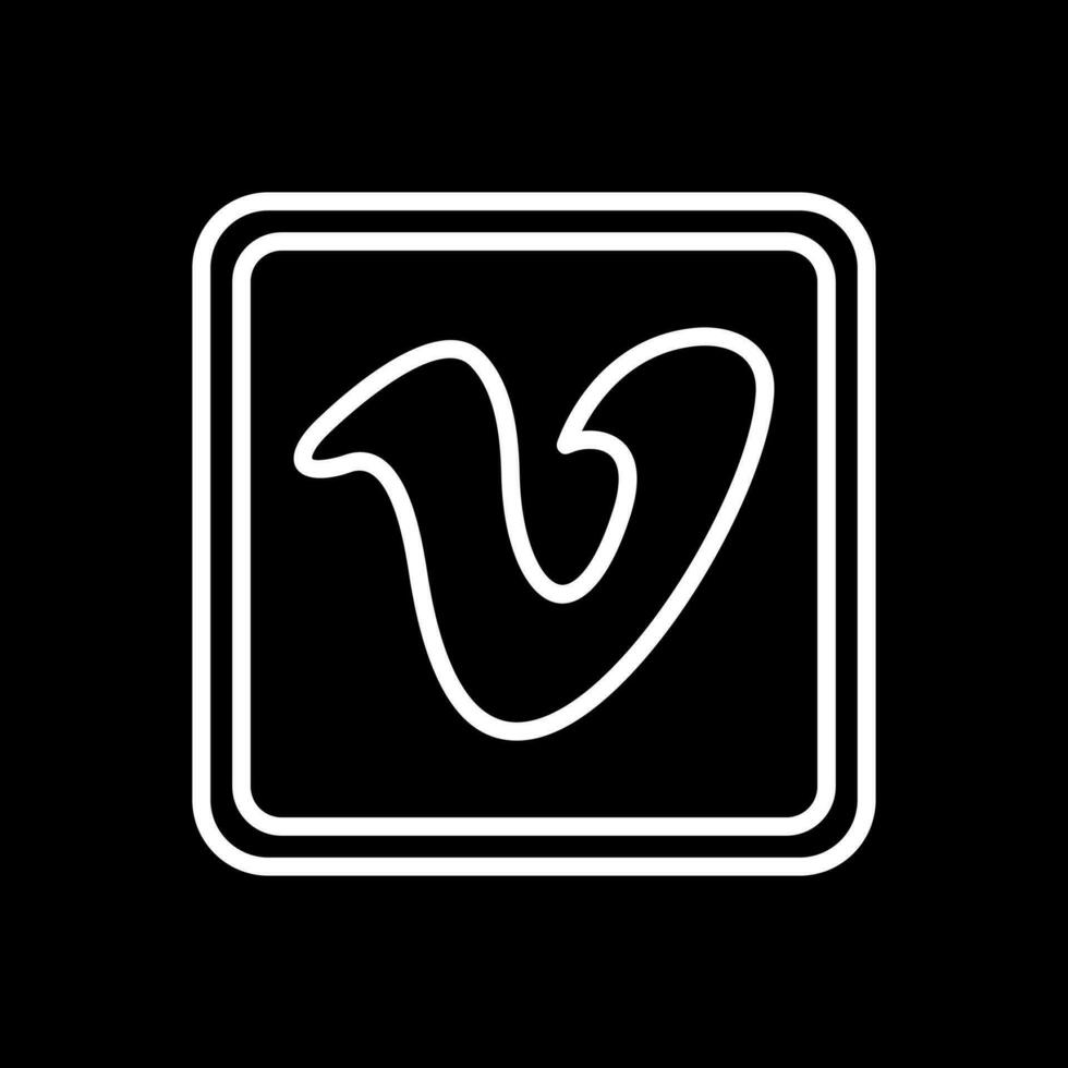 Vimeo Square Logo Vector Icon Design