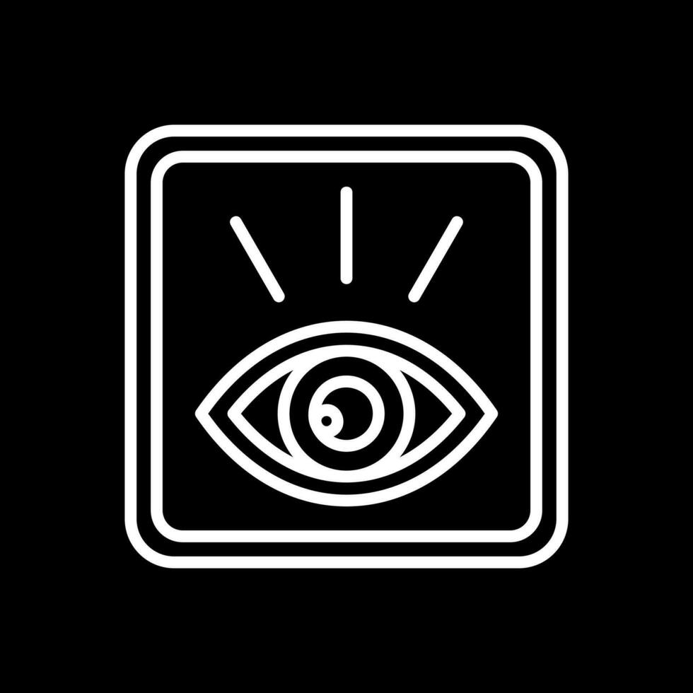 Eye Open Vector Icon Design
