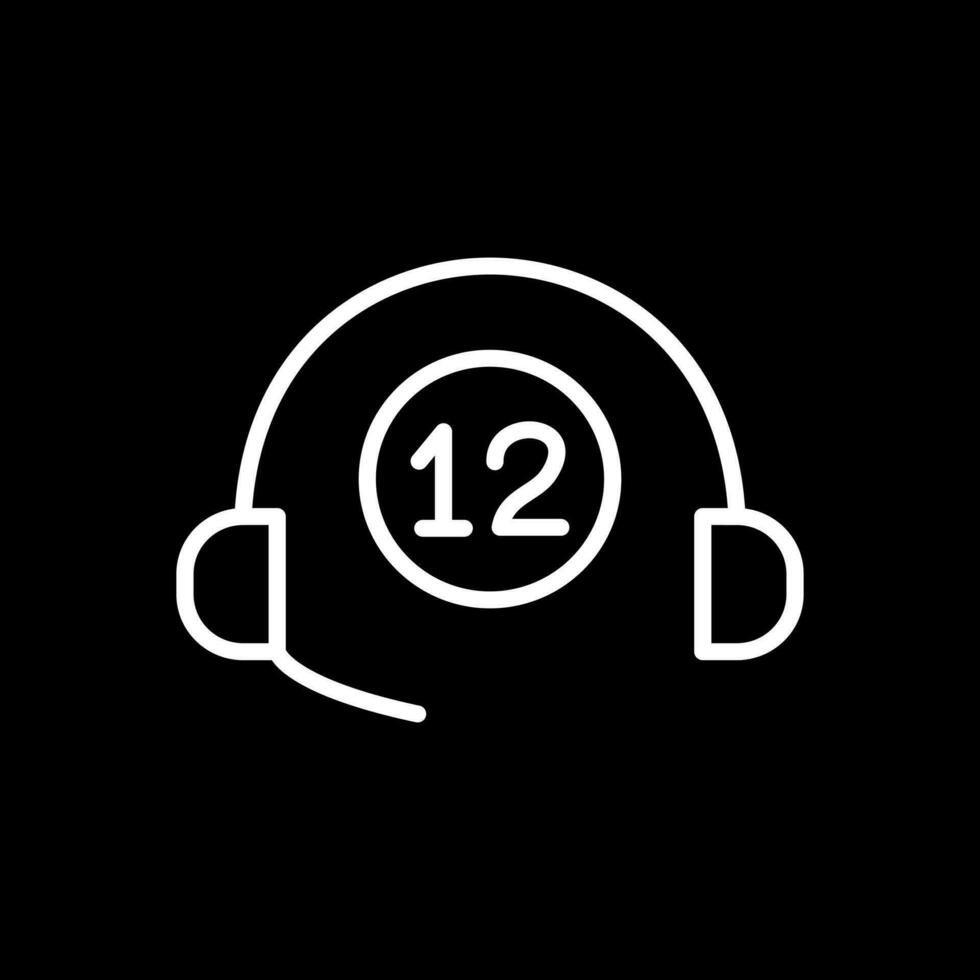 Helpline Vector Icon Design