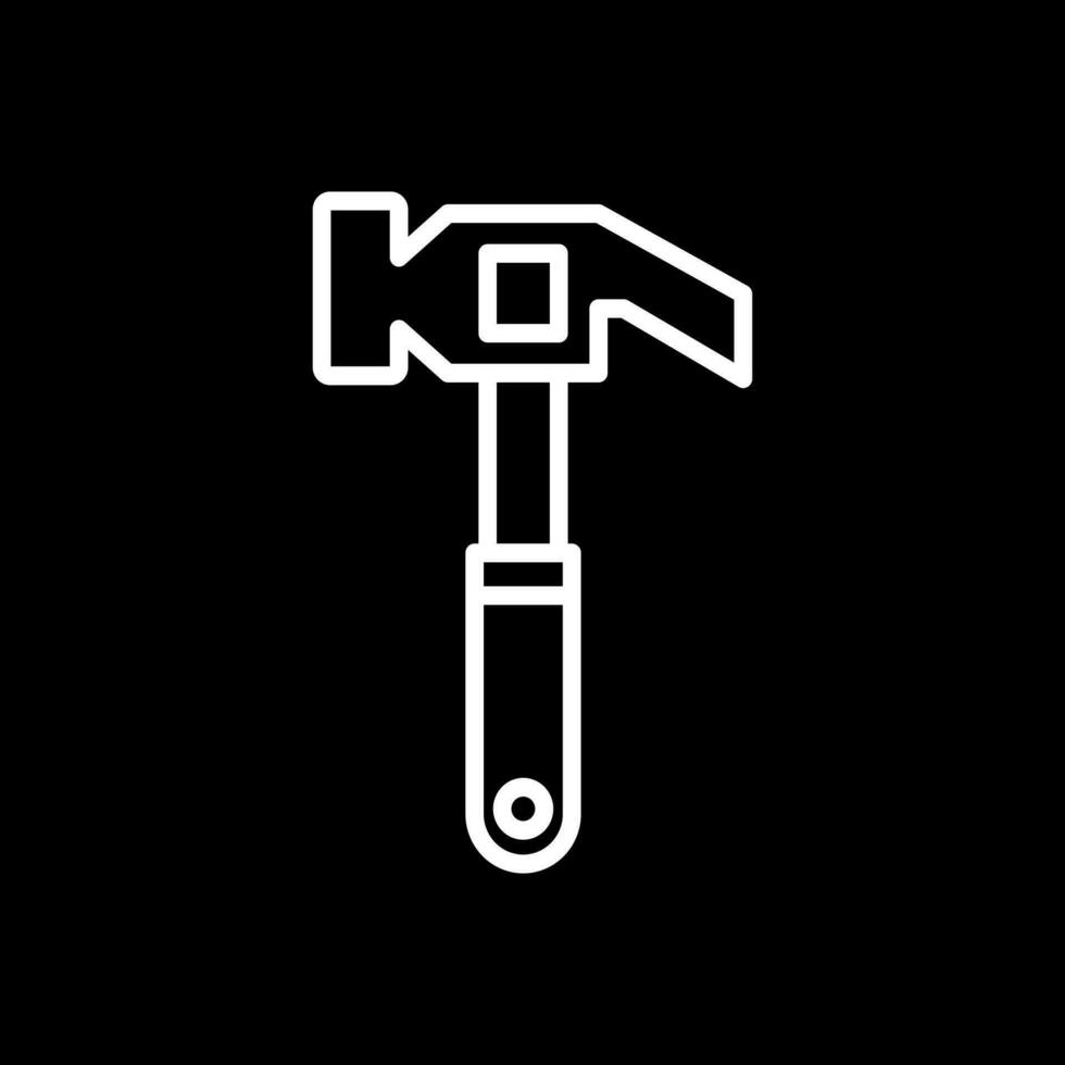 Hammer Vector Icon Design