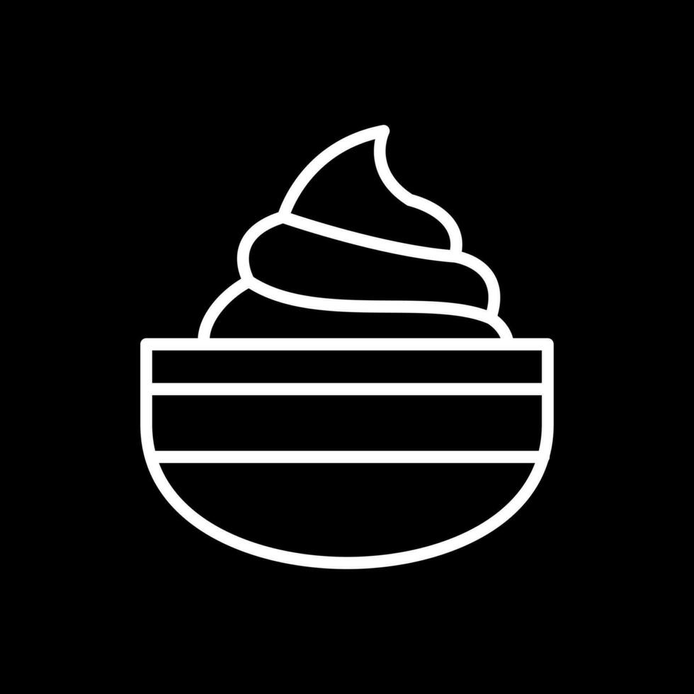 Cream Vector Icon Design