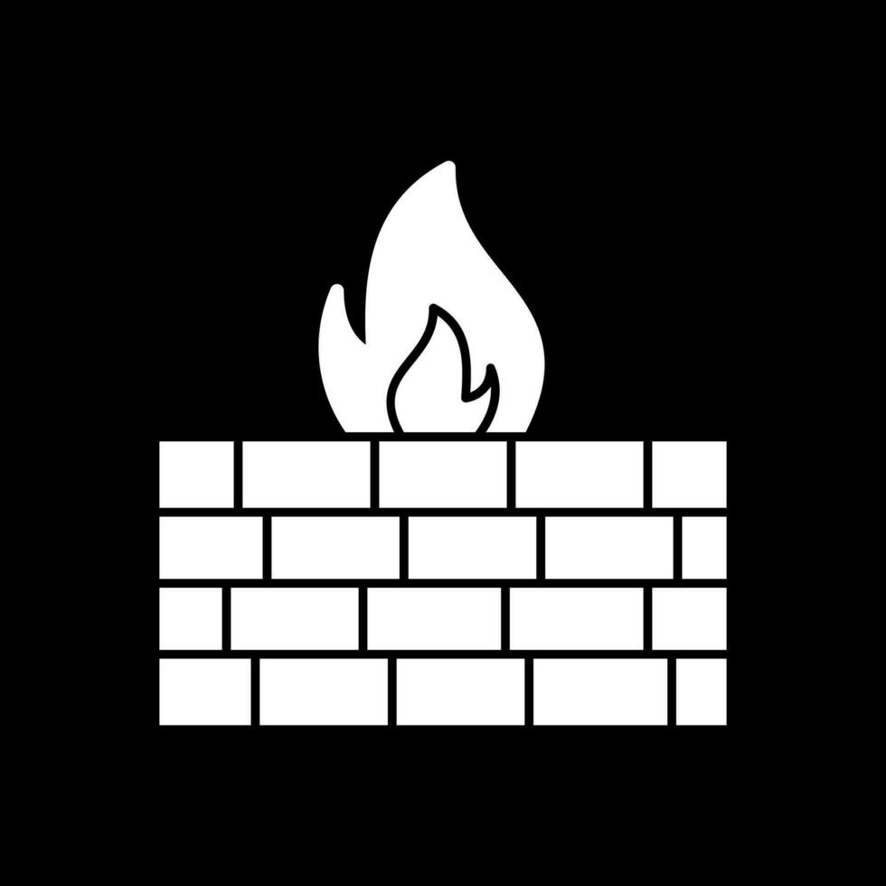 Firewall Vector Icon Design