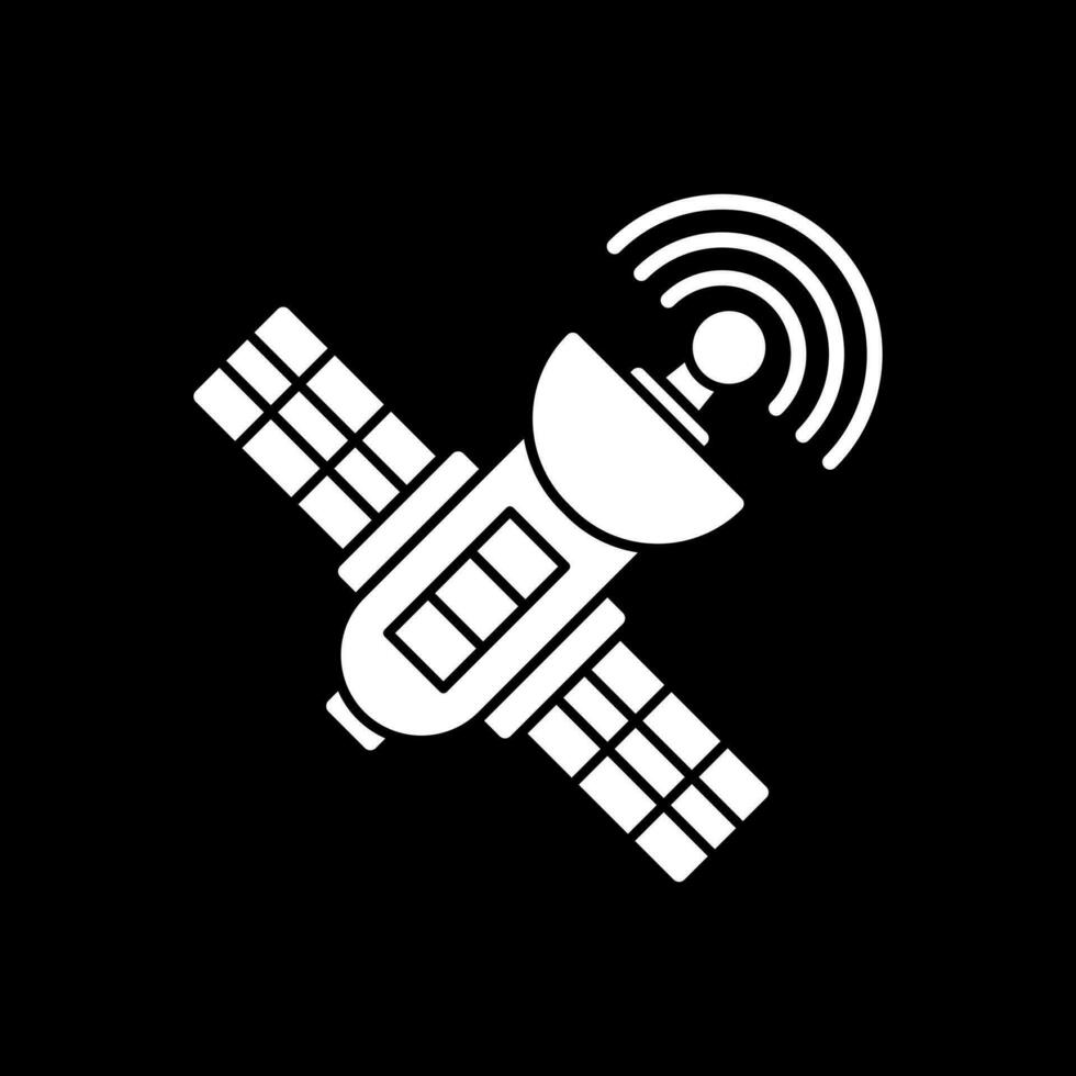 diseño de icono de vector de satélite