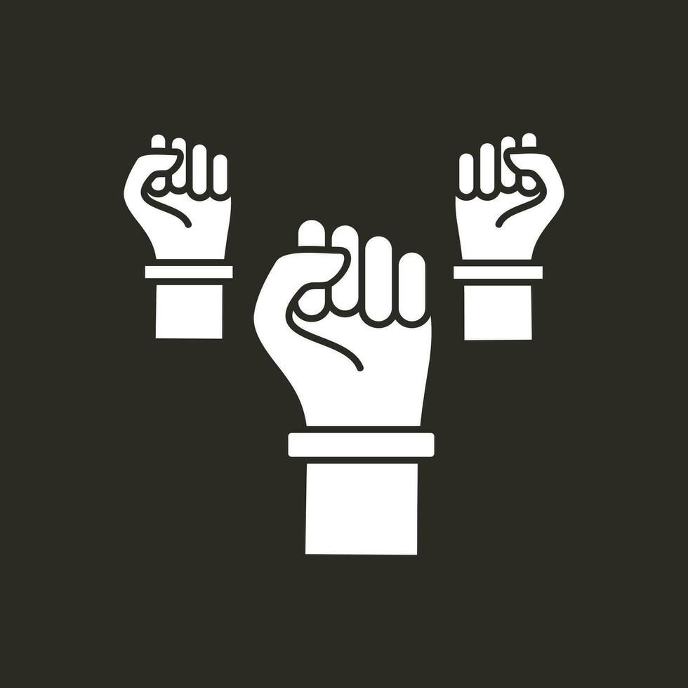 Human rights Vector Icon Design