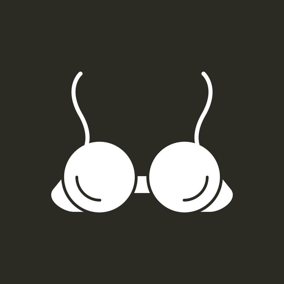 Bra Vector Icon Design