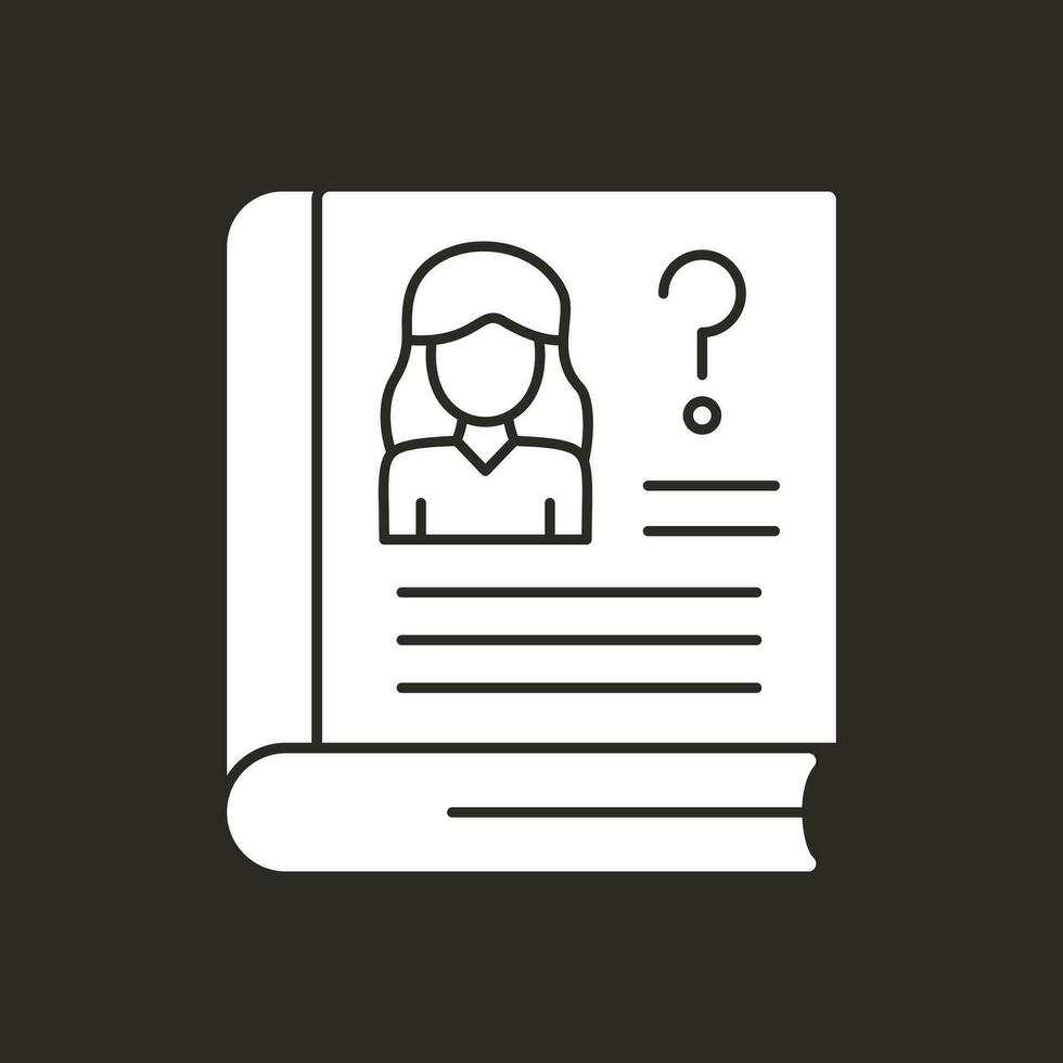 Book Vector Icon Design