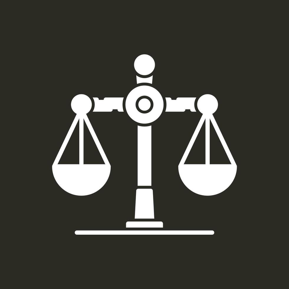 Balance Vector Icon Design