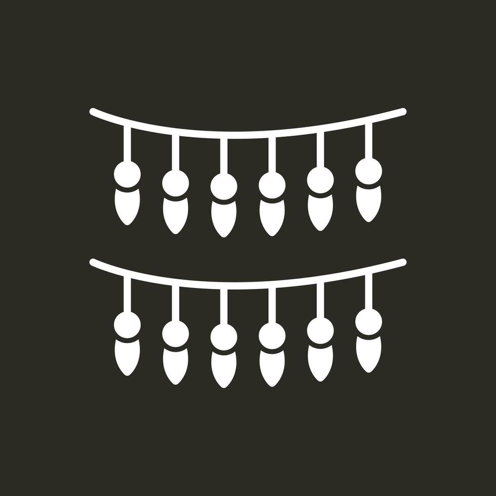 Garland Vector Icon Design