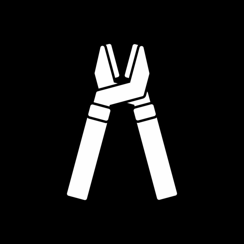 Pliers Vector Icon Design