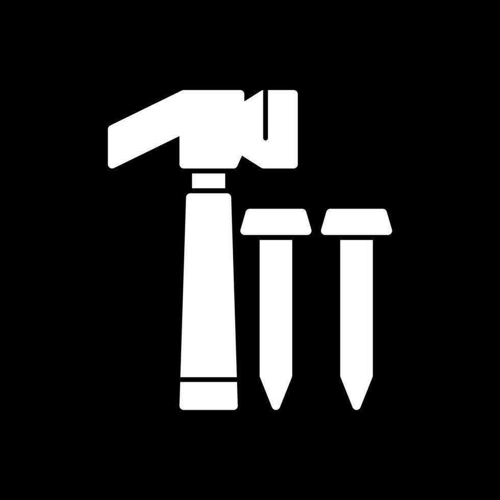 Hammer Vector Icon Design