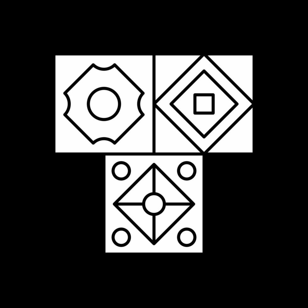 Multi Tiles Vector Icon Design