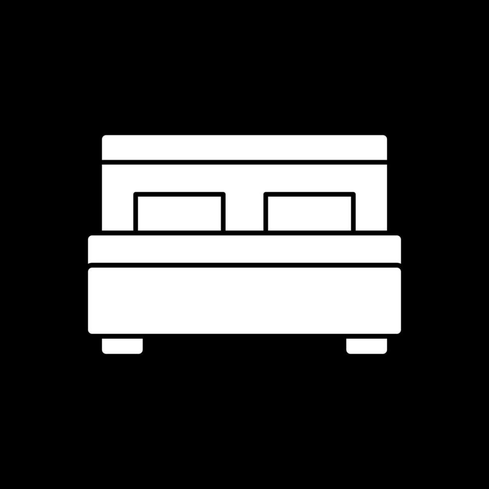 Bed Vector Icon Design