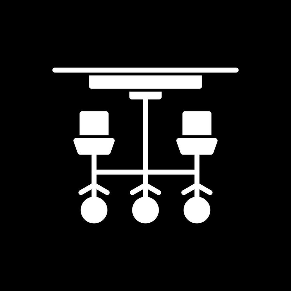 Chandelier Vector Icon Design