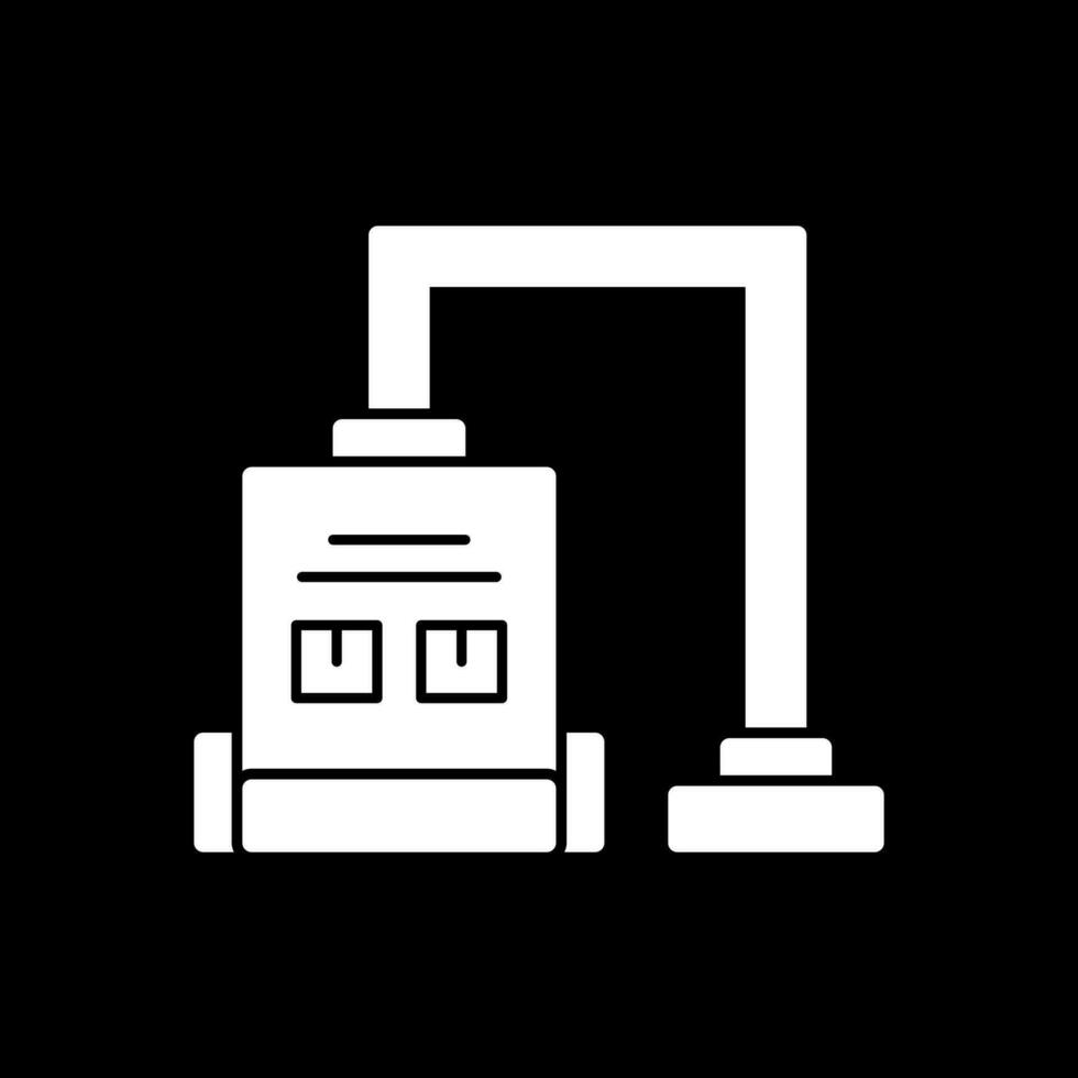 Vacuum Cleaner Vector Icon Design