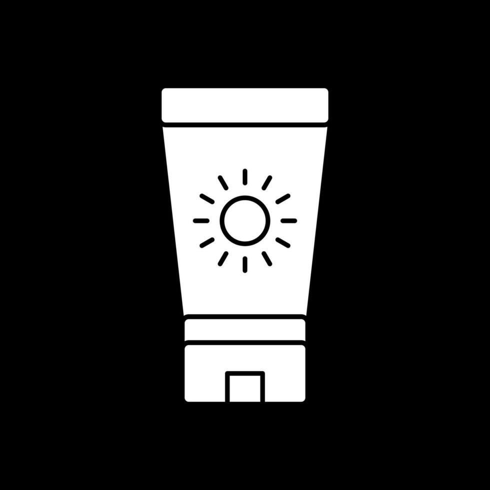 Sun block Vector Icon Design