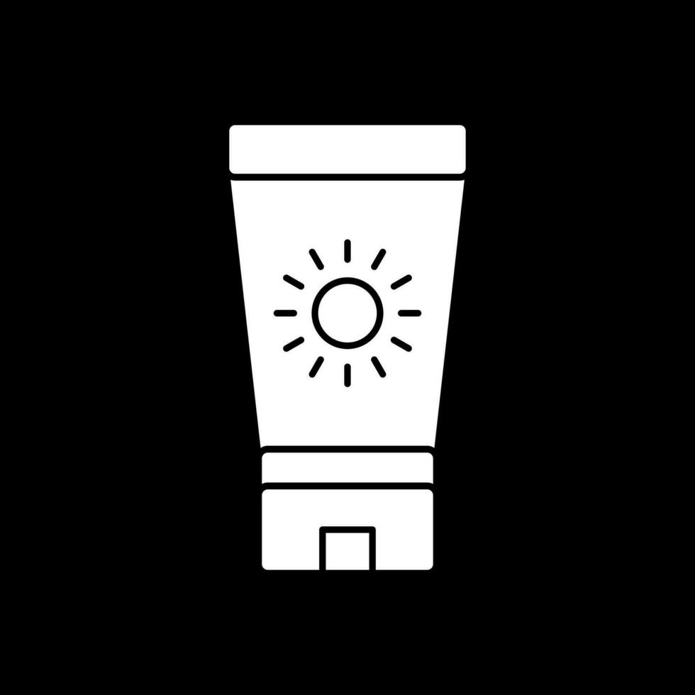 Sun block Vector Icon Design