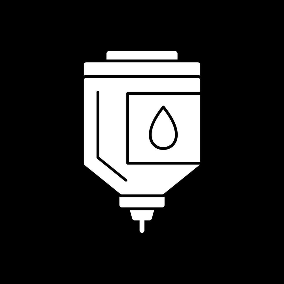 Blood bag Vector Icon Design