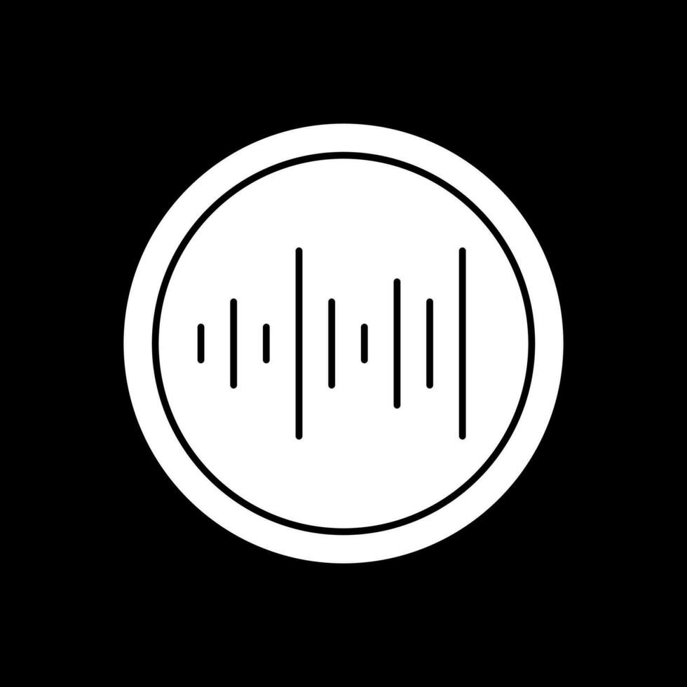 Sound waves Vector Icon Design