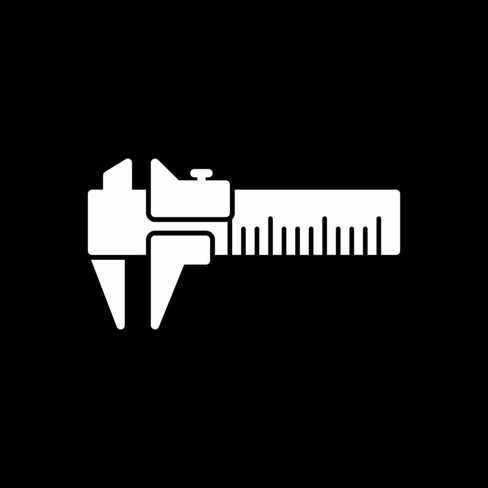 Caliper Vector Icon Design