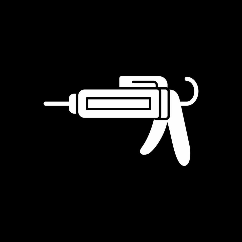 Caulk gun Vector Icon Design