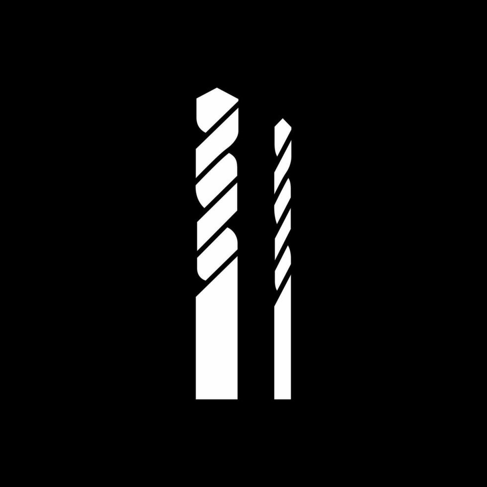 Drill tip Vector Icon Design