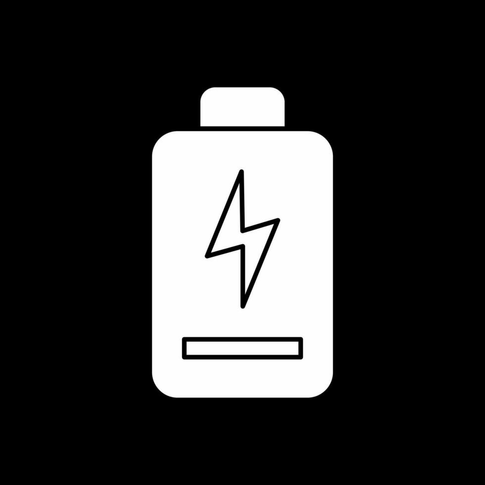 Battery charging Vector Icon Design