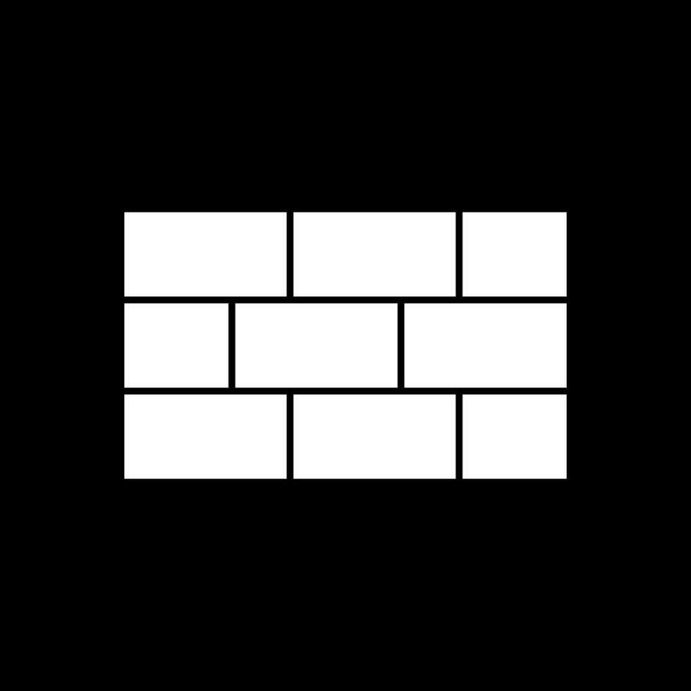 Brick Vector Icon Design