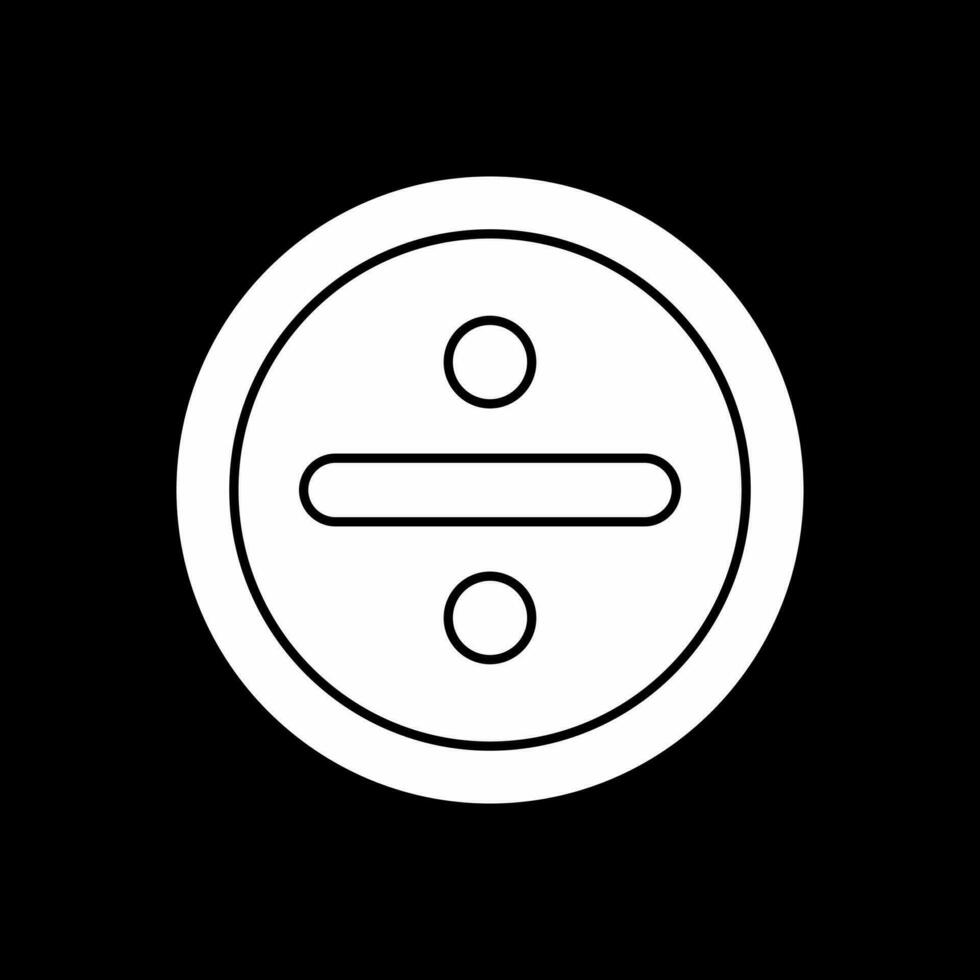 Division Vector Icon Design
