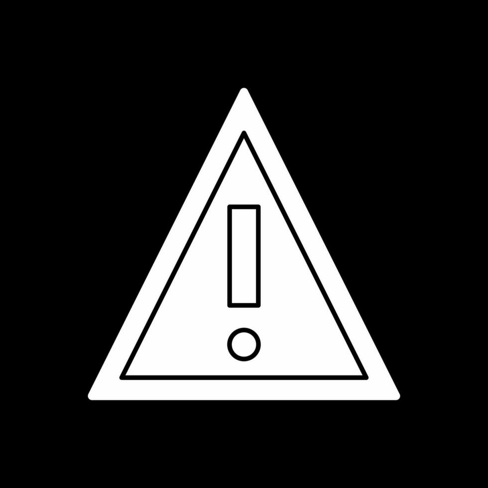 Warning Vector Icon Design